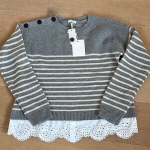 Joie sweater striped NWT S